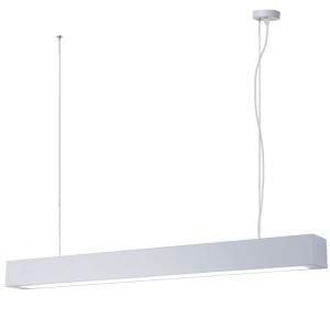 Wisząca lampa IBROS LED biała podłużna nad stół przełącznik  barwy światła LP-7001/1P 20 WH-93 24 CCT Light Prestige