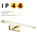 Złoty kinkiet ścienny ISLA LED do eleganckiej łazienki nad lustro GS-LWB-12W GOLD CCT Light Prestige