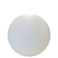 Lampa ogrodowa Gaja kula 30cm na E27 mleczny akryl IP65  LP-JH-1095-300 Light Prestige