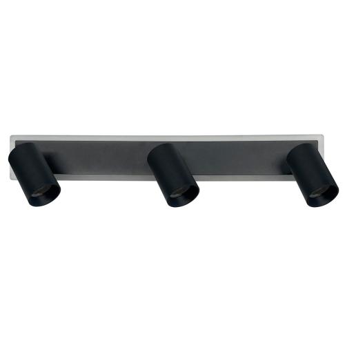 Listwa sufitowa czarna PARMA z ruchomymi reflektorkami 3xGU10 + LED CCT LP-0612/3WS BK Light Prestige