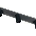 Listwa sufitowa czarna PARMA z ruchomymi reflektorkami 3xGU10 + LED CCT LP-0612/3WS BK Light Prestige
