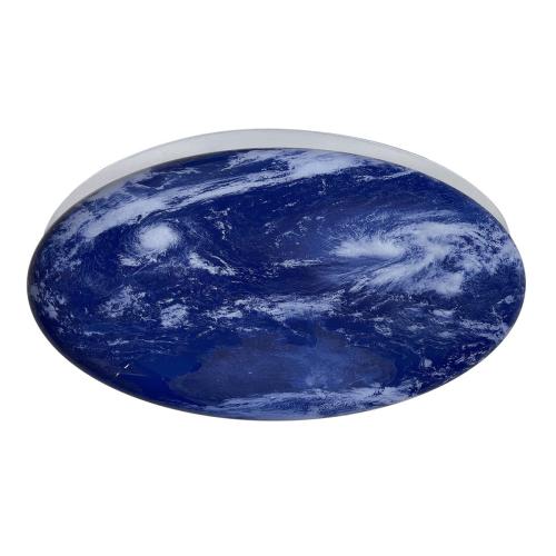 Dekoracyjny plafon LED TIERRA do kosmicznego pokoju dziecka LP-1106/1C Tierra Light Prestige