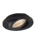 Oczko podtynkowe ruchome LAGOS czarne na GU10 IP20 LP-440/1RS BK movable Light Prestige