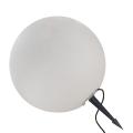 Lampa ogrodowa Gaja kula 30cm na E27 mleczny akryl IP65  LP-JH-1095-300 Light Prestige