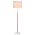 Elegancka lampa stojąca do sypialnia białe FOGO LP-0304/2F WH Light Prestige