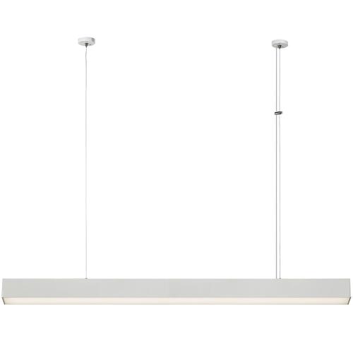 Wisząca lampa techniczna  LUCI M 80cm biała doświetlająca biurko LP-1401/1P L WH Smart Light Prestige