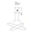 Lampa wisząca HALIFAX dwa czarne ringi LED z regulacją barwy światła LP-940/2P BK CCT Light Prestige