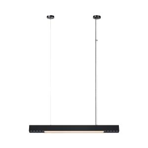 Listwa LED 32W nad wyspę z serii CALI czarna 80cm z regulacją barwy światła Tuya LP-1301/1P M BK Smart Light Prestige