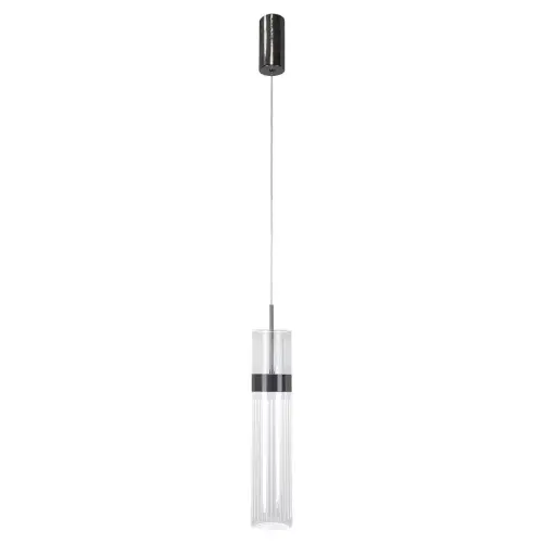 Zwis pojedynczy AMBIENTE grafitowa nad stolik zintegrowany LED LP-1510/1P GR Light Prestige