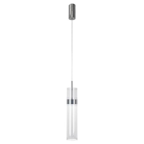 Stylowa lampa wisząca LED AMBIENTE do salonu chromowana LP-1510/1P CH Light Prestige