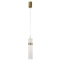 Elegancki zwis lampa wisząca do salonu AMBIENTE złota LP-1510/1P GD Light Prestige