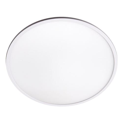 Plafon PRYZMA Ø38cm biały z podwójnym LED do salonu LP-1707/1C-38 WH Light Prestige