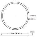 Plafon łazienkowy PRYZMA biały LED CCT 3000K/4000K/6000K  LP-1707/1C-28 WH Light Prestige