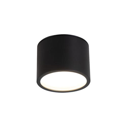Lampa KENDAL tubka spot sufitowy czarny do holu LP-6331/1SM GX53 BK Light Prestige