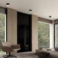 Lampa KENDAL tubka spot sufitowy czarny do holu LP-6331/1SM GX53 BK Light Prestige