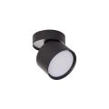 Lampa natynkowa z możliwością montażu na ścianie KENDAL do sypialni GX53 LP-6331/1SM BK movable Light Prestige