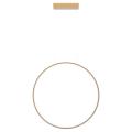 Lampa wisząca MIRROR złoty okrąg LED CCT do salonu łazienki LP-999/1P L GD CCT Light Prestige