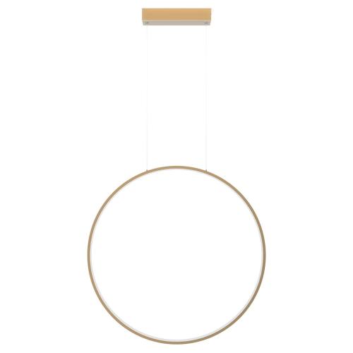 Lampa wisząca MIRROR złoty okrąg LED CCT do salonu łazienki LP-999/1P L GD CCT Light Prestige