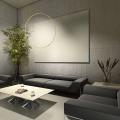Lampa wisząca MIRROR złoty okrąg LED CCT do salonu łazienki LP-999/1P L GD CCT Light Prestige