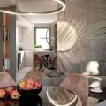 Lampa wisząca MIRROR złoty okrąg LED CCT do salonu łazienki LP-999/1P L GD CCT Light Prestige