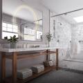 Lampa wisząca MIRROR złoty okrąg LED CCT do salonu łazienki LP-999/1P L GD CCT Light Prestige