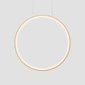 Lampa wisząca MIRROR złoty okrąg LED CCT do salonu łazienki LP-999/1P L GD CCT Light Prestige