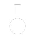 Lampa wisząca Mirror S koło – Nowoczesna elegancja z przełącznikiem barwy światła LP-999/1P S WH CCT Light Prestige