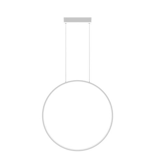 Lampa wisząca Mirror S koło – Nowoczesna elegancja z przełącznikiem barwy światła LP-999/1P S WH CCT Light Prestige