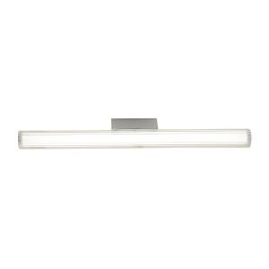 Kinkiet LED Linea z wyborem barwy światła, nowoczesny design, szkło i metal LP-0510/1W-61 CH Light Prestige
