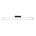 Nowoczesny kinkiet ścienny Linea LED ze szklanym kloszem do eleganckiego salonu LP-0510/1W-61 BK Light Prestige