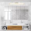 Kinkiet Linea 45cm z modułem LED szklany klosz złote elementy do salonu LP-0510/1W-45 GD Light Prestige