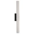 Kinkiet Linea LED z personalizacją oświetlenia CCT i szklanym kloszem LP-0510/1W-45 BK Light Prestige