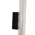 Kinkiet Linea LED z personalizacją oświetlenia CCT i szklanym kloszem LP-0510/1W-45 BK Light Prestige