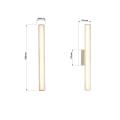 Kinkiet łazienkowy z IP44 Linea LED CCT szklany klosz LP-0510/1W-45 WH Light Prestige