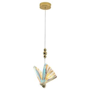 Lampa wisząca zwis w kształcie kolorowego motyla do salonu Mariposa LED CCT LP-1715/1P color Light Prestige