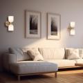 Kinkiet góra dół z ozdobnymi szklanymi kloszami z serii Piega do salonu LP-939/2W white Light Prestige