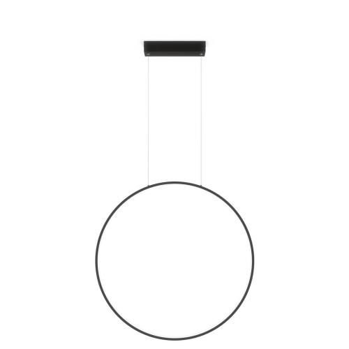 Mała lampa wisząca Mirror S czarna do nowoczesnej łazienki IP44 LP-999/1P S BK CCT Light Prestige