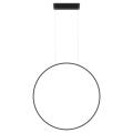 Nowoczesna lampa wisząca  Mirror LED do przytulnej sypialni lub łazienki IP44 LP-999/1P L BK CCT Light Prestige