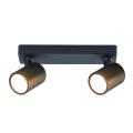 Funkcjonalna lampa spot Snow 2xGu10 z regulowanymi reflektorkami  LP-731N/2W BK Light Prestige