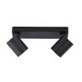 Funkcjonalna lampa spot Snow 2xGu10 z regulowanymi reflektorkami  LP-731N/2W BK Light Prestige