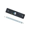 Funkcjonalna lampa spot Snow 2xGu10 z regulowanymi reflektorkami  LP-731N/2W BK Light Prestige