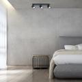 Lampa sufitowa z ruchomymi reflektorkami z serii Snow czarna 3xGu10 LP-731N/3W BK Light Prestige