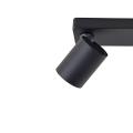 Lampa sufitowa z ruchomymi reflektorkami z serii Snow czarna 3xGu10 LP-731N/3W BK Light Prestige