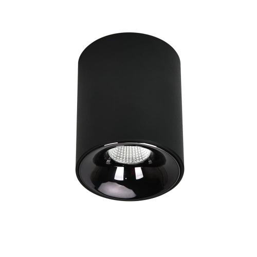 Tuba natynkowa czarny spot Tom zintegrowany LED CCT do korytarza LP-4848/1RM BK Light Prestige