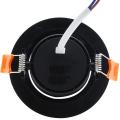 Oczko podtynkowe ruchome z rodziny Plus zintegrowany LED CCT LP-1506/1RS BK Light Prestige
