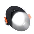 Oczko podtynkowe ruchome z rodziny Plus zintegrowany LED CCT LP-1506/1RS BK Light Prestige