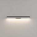 Nowoczesny kinkiet Aqua do łazienki nad lustro czarny, źródło LED 20W IP44 LP-987/1W M BK Light Prestige