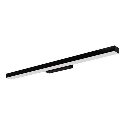 Nowoczesny kinkiet Aqua do łazienki nad lustro czarny, źródło LED 20W IP44 LP-987/1W M BK Light Prestige