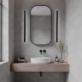 Elegancki kinkiet BODO 90cm do nowoczesnej łazienki czarny LP-789/1W 90 BK Light Prestige
