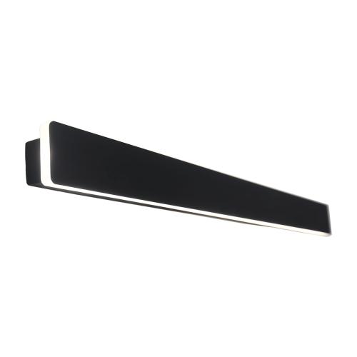 Elegancki kinkiet BODO 90cm do nowoczesnej łazienki czarny LP-789/1W 90 BK Light Prestige